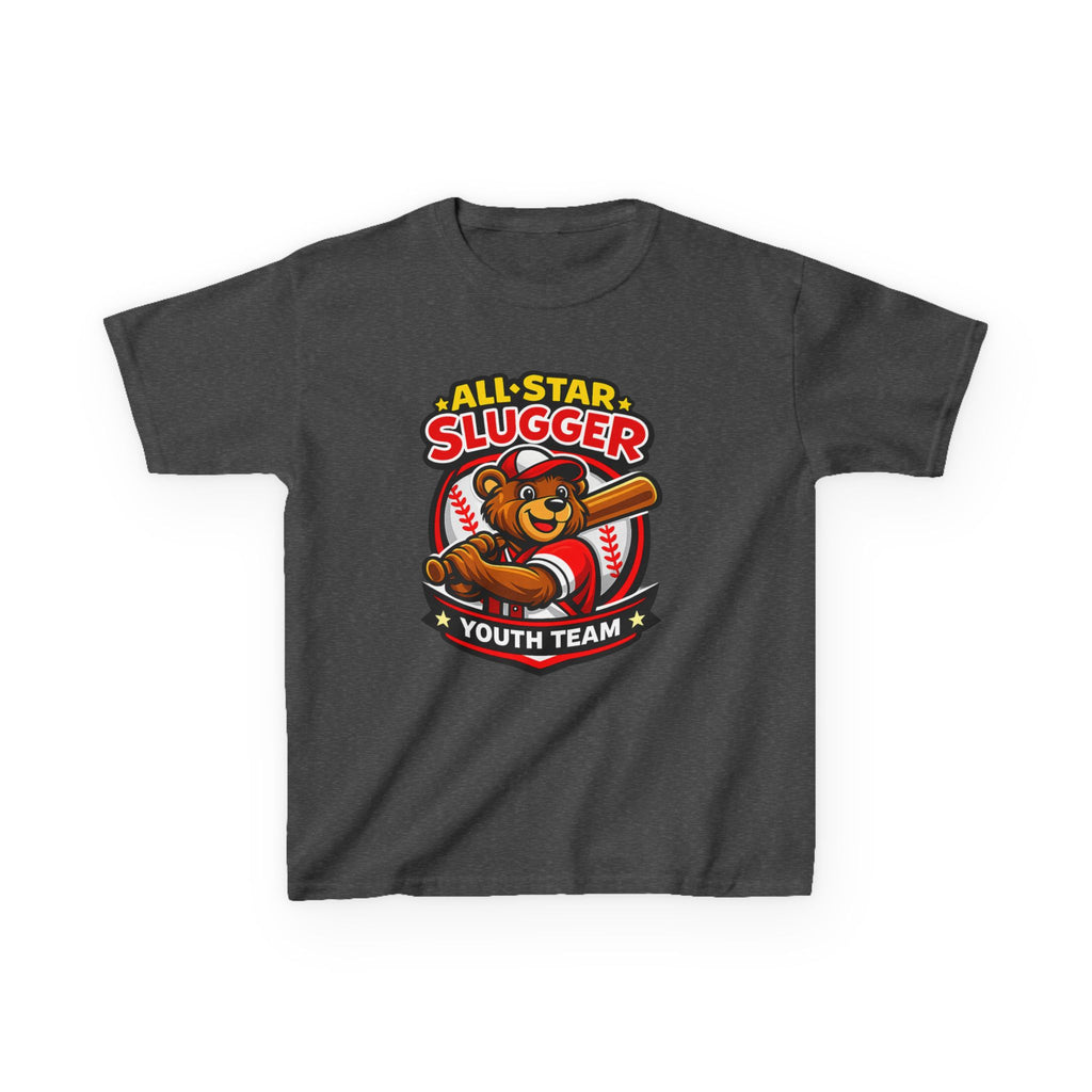 Kids Baseball T-Shirt – All Star Slugger Graphic Tee