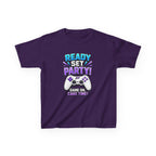 Kids Party T-Shirt — 'Ready, Set, Party!' Gaming Graphic Tee