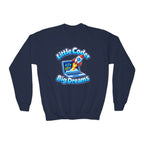 Kidxtr™ Kids Lil Coder Crewneck Sweatshirt — 'Code It Up' Youth Graphic Sweatshirt