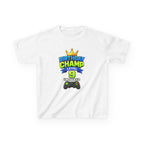 Kids Birthday T-Shirt — 'Birthday Champ' Level 9 Unlocked Gamer Graphic Tee