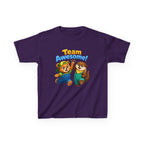 Kids Teamwork T-Shirt — 'Team Awesome!' High-Five Bear & Otter Graphic Tee