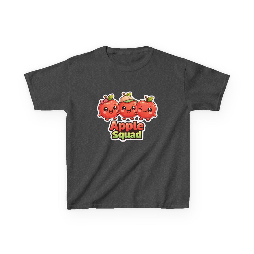 Kids Apple T-Shirt — 'Apple Squad' Cute Fruit Graphic Tee