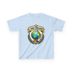 Kids 3rd Grade T-Shirt — 'Globe Badge' Back-to-School Graphic Tee