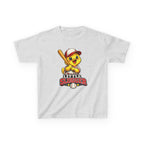 Kids Baseball T-Shirt — 'Little Slugger' Cute Baseball Chick Graphic Tee