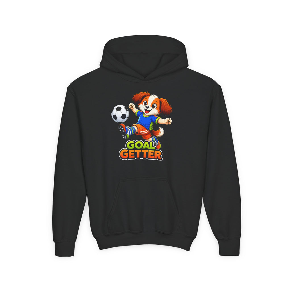 Kidxtr™ Kids Soccer Hoodie — 'Goal Getter' Champion Graphic Hoodie