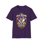All-Star Gamer Dad T-Shirt — Patriotic Eagle Gaming Graphic Tee