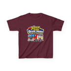 Kids Tee — "Brave Little Brave Hero" Firetruck Graphic