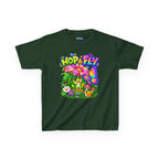 Kidxtr™ Kids Frog T-Shirt — 'Hop & Fly' Frog & Butterfly Graphic Tee