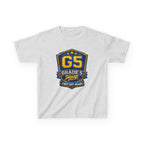 Grade 5 Squad Kids T‑Shirt — "G5 Grade 5 Squad: First Day Ready" Back‑to‑School Tee