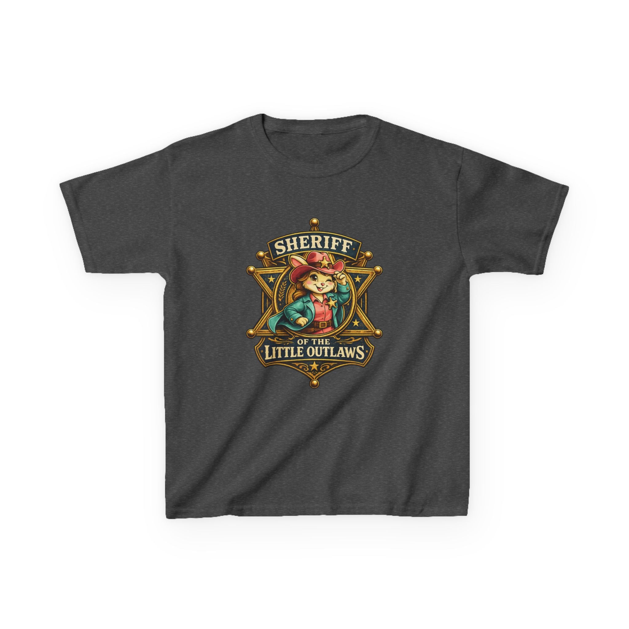 Lady Sheriff Rabbit - Kids T Shirt