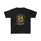 Kids 4th Grade T-Shirt — 'G4 First Day Ready' Back-to-School Graphic Tee