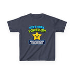 Kids Birthday Gamer T-Shirt – Level Up Graphic Tee