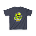 Kids Dinosaur T-Shirt — 'Dino-Mite Texter' Cartoon Dinosaur Graphic Tee