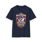 All-Star Gamer Dad T-Shirt — Patriotic Eagle Gaming Graphic Tee