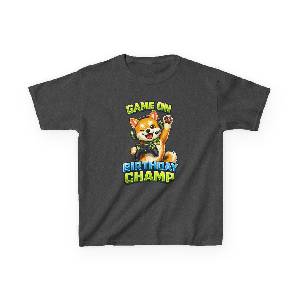 Kids Birthday Gamer T-Shirt – Game On Graphic Tee