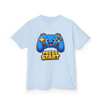 Kids Game Controller T-Shirt — 'Press Start' Gaming Graphic Tee