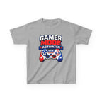 Kids Gamer T-Shirt — "Fireworks Mode Activated" Patriotic Tee