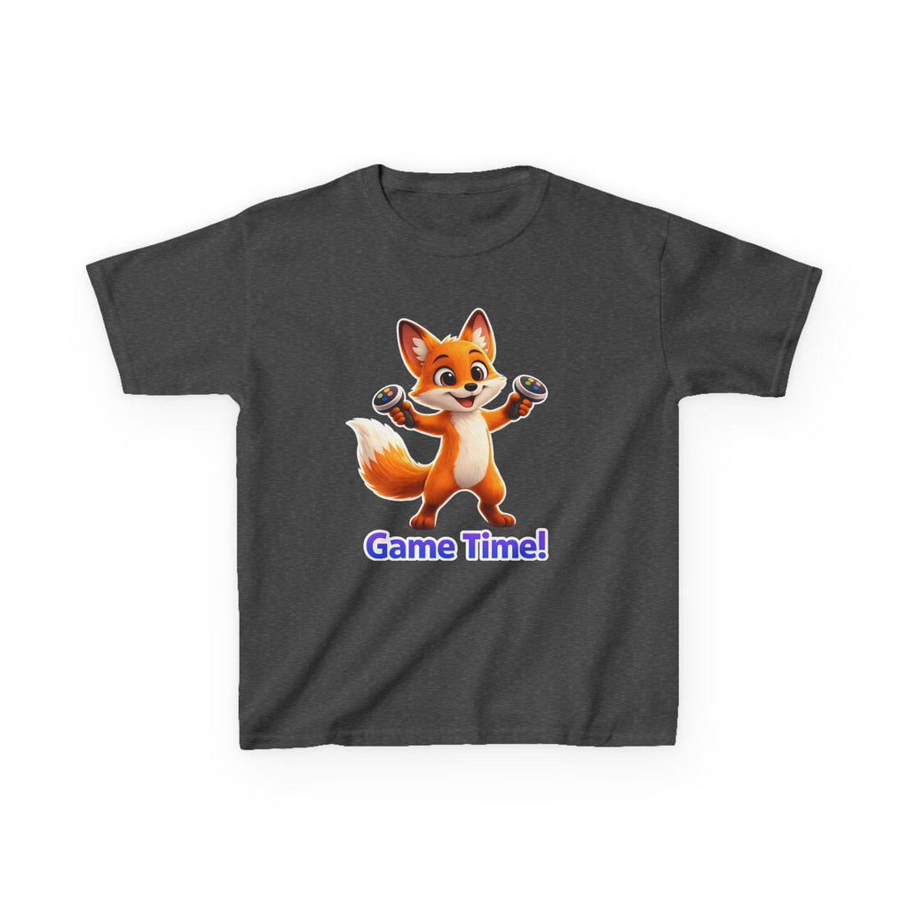 Kids Gamer T-Shirt – Fox Game Time Graphic Tee