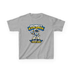 Kids T‑Shirt — "Robot Explorer: Level Up Your Mind" Cute STEM Robot Tee
