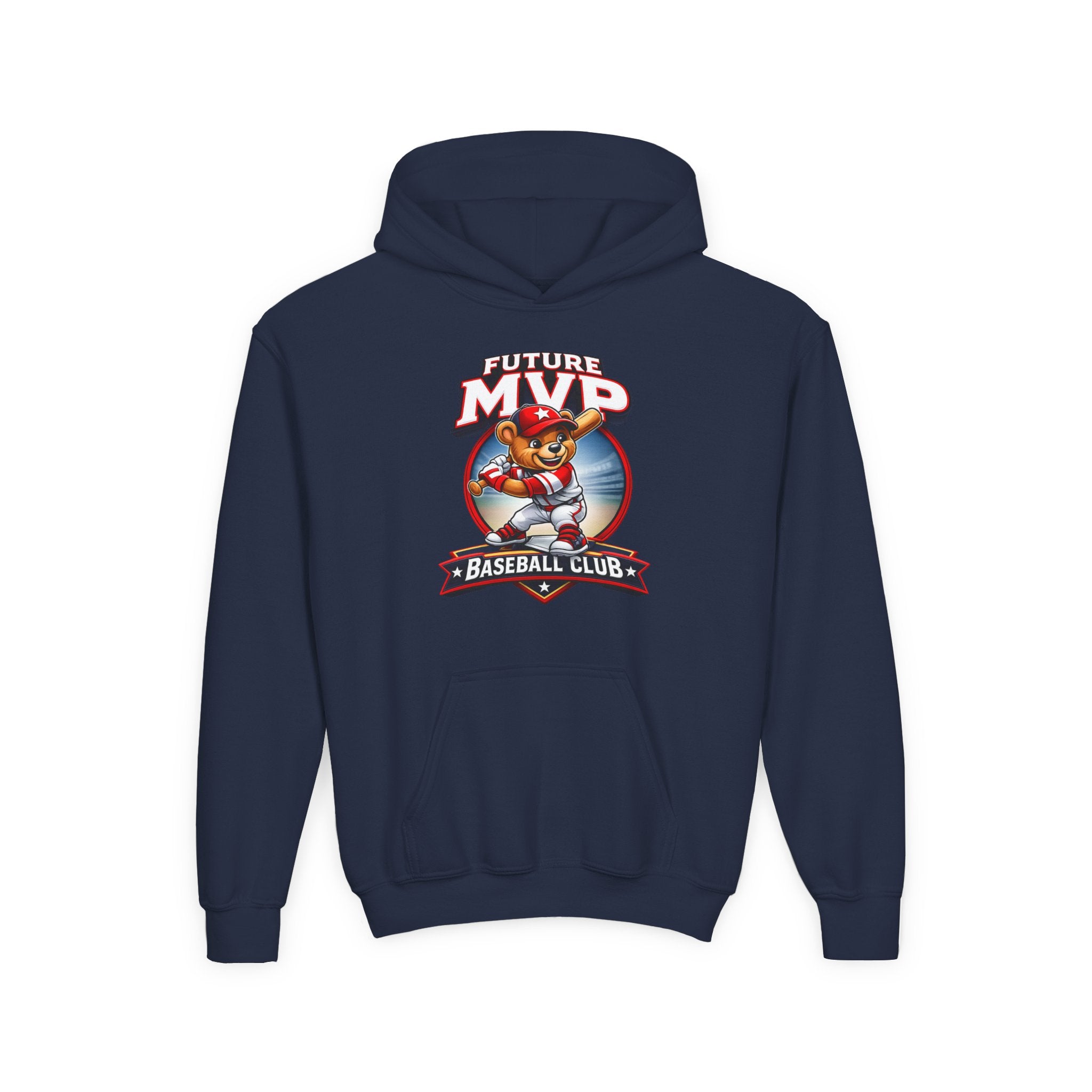 Kidxtr™ Kids MVP Hoodie — 'MVP Energy' Bold Graphic Youth Hooded Sweatshirt