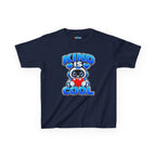 Kidxtr™ Kids Kindness T-Shirt — 'Kind Is Cool' Robot Heart Graphic Tee