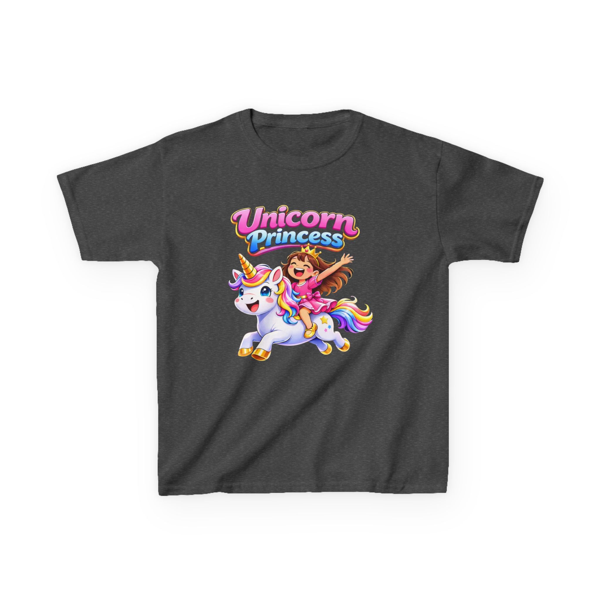 Kids Unicorn T-Shirt – Princess Graphic Tee