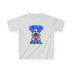 Kids Robot T-Shirt — 'Kind Is Cool' Heart Graphic Tee