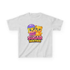Kids Candy T-Shirt — 'Sugar Besties' Cute Bear & Popsicle Graphic Tee