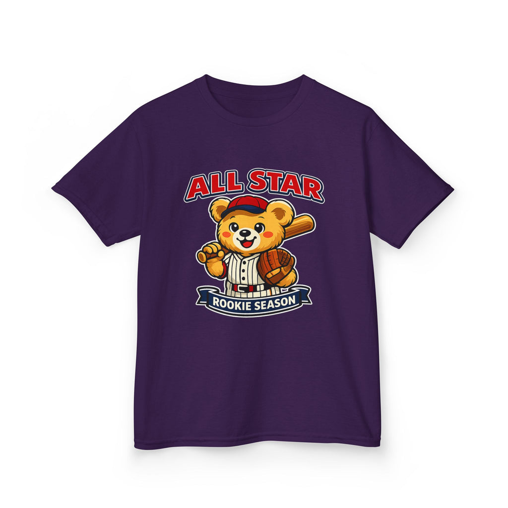 Bear Baseball - Kids T Shirt