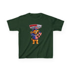 Kids Patriotic T-Shirt — 'Freedom Looks Good on Me' USA Dog Graphic Tee