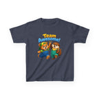 Kids Teamwork T-Shirt — 'Team Awesome!' High-Five Bear & Otter Graphic Tee