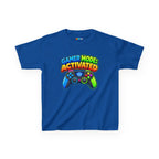 Kidxtr™ Kids Gamer T-Shirt — 'Gamer Mode Activated' Colorful Controller Graphic Tee