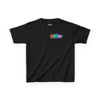 Kidxtr™ Kids Logo T-Shirt — 'Born Bold' Rainbow Wordmark Graphic Tee