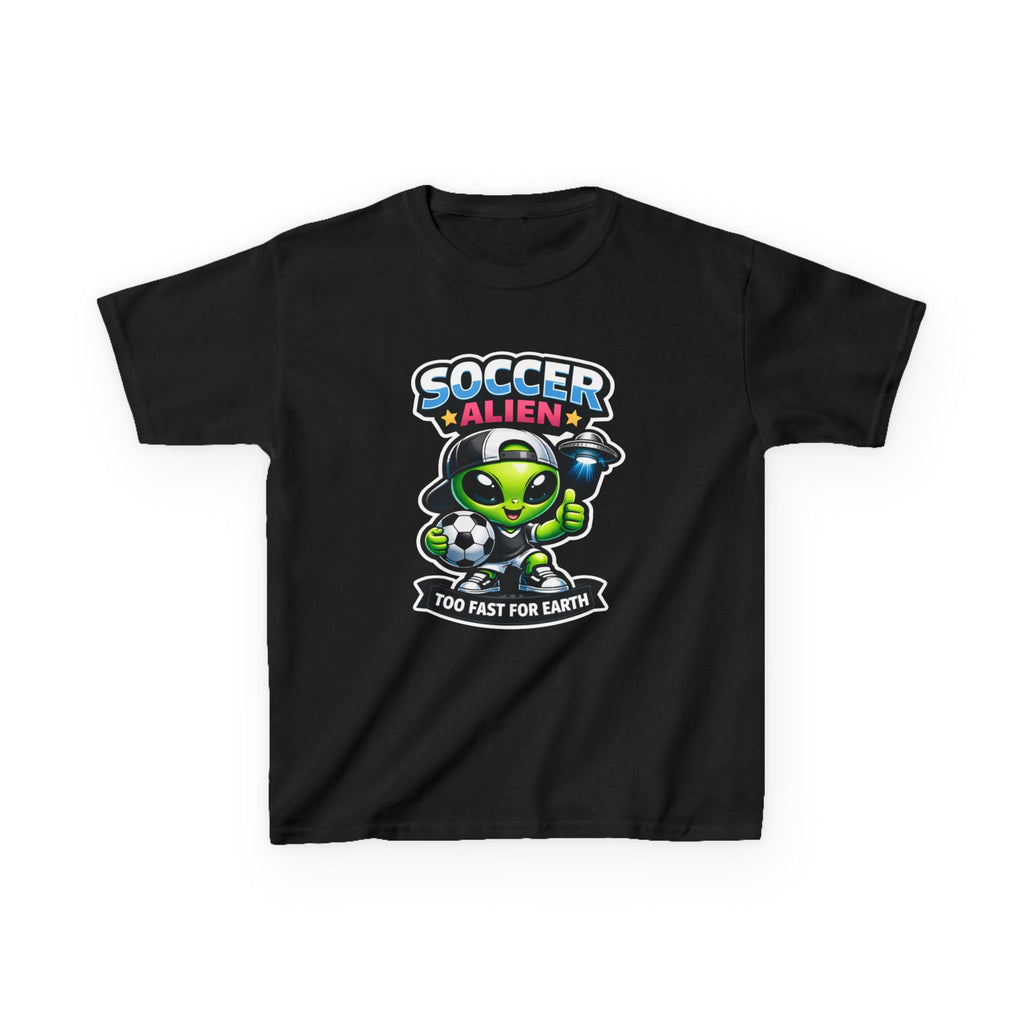Kids Soccer Alien - Kids T Shirt