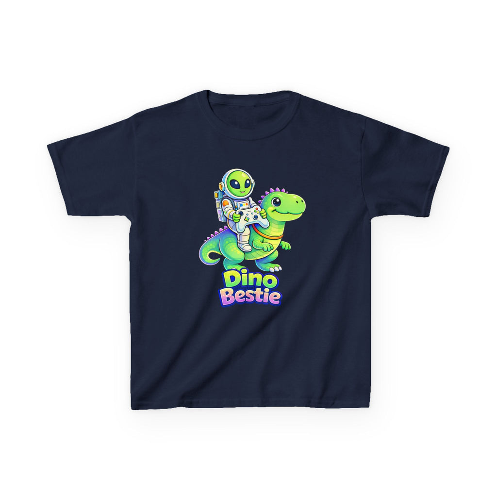 Kids Gamer T-Shirt – Dino Bestie Graphic Tee
