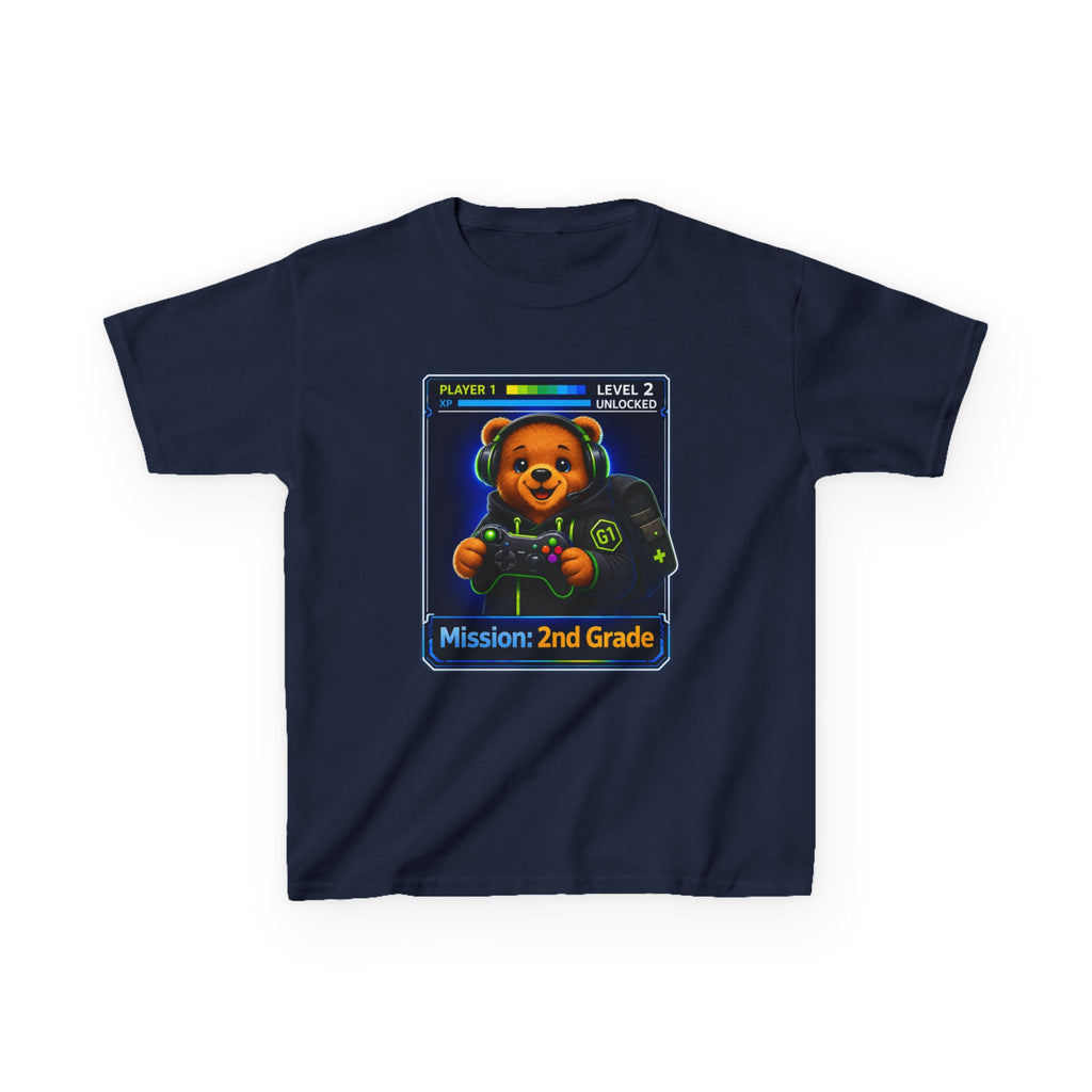 2nd Grade Gamer - Kids T Shirt