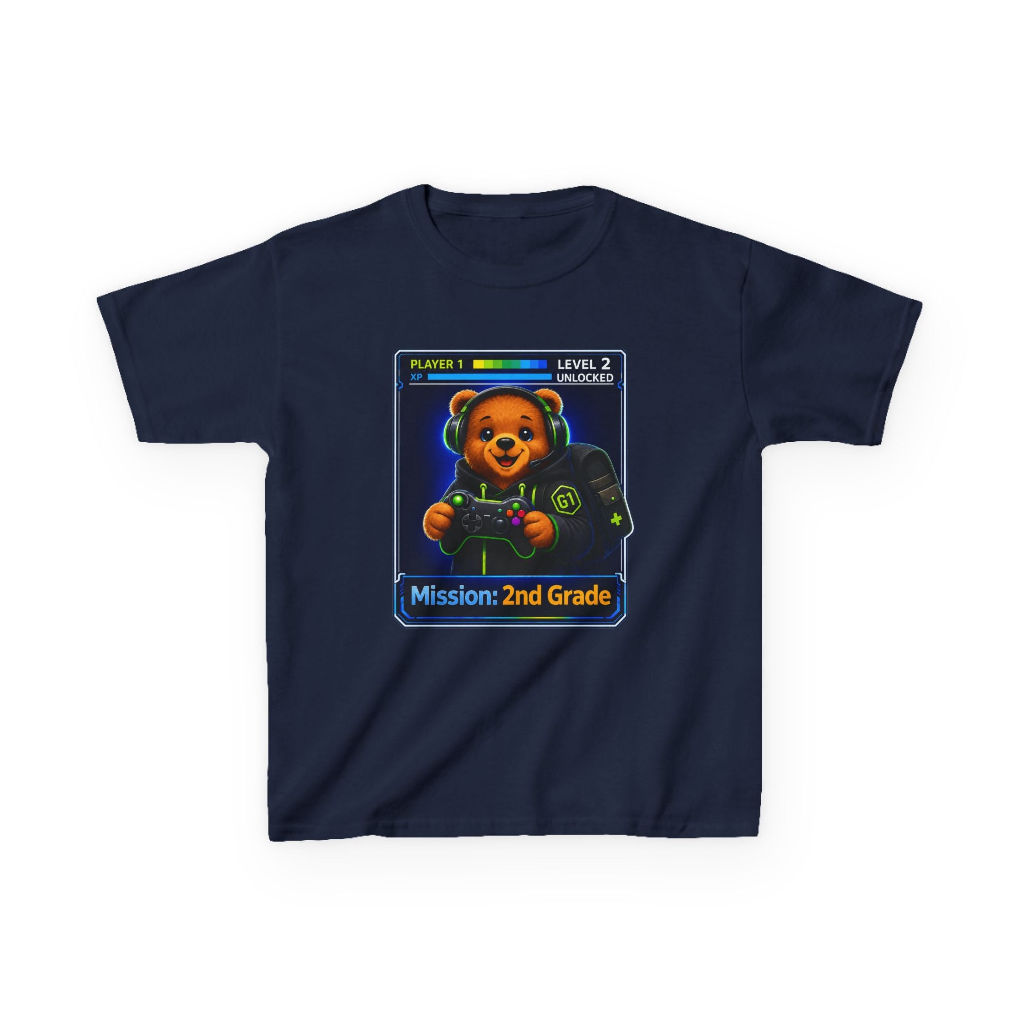 2nd Grade Gamer - Kids T Shirt