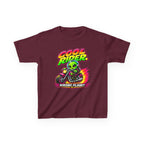 Kidxtr™ Kids Alien T-Shirt — 'Cool Rider, Wrong Planet' Motorcycle Graphic Tee