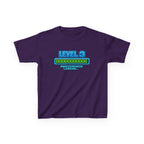 Kids Gaming T-Shirt — 'Level 3 Awesomeness Loading' Birthday Graphic Tee
