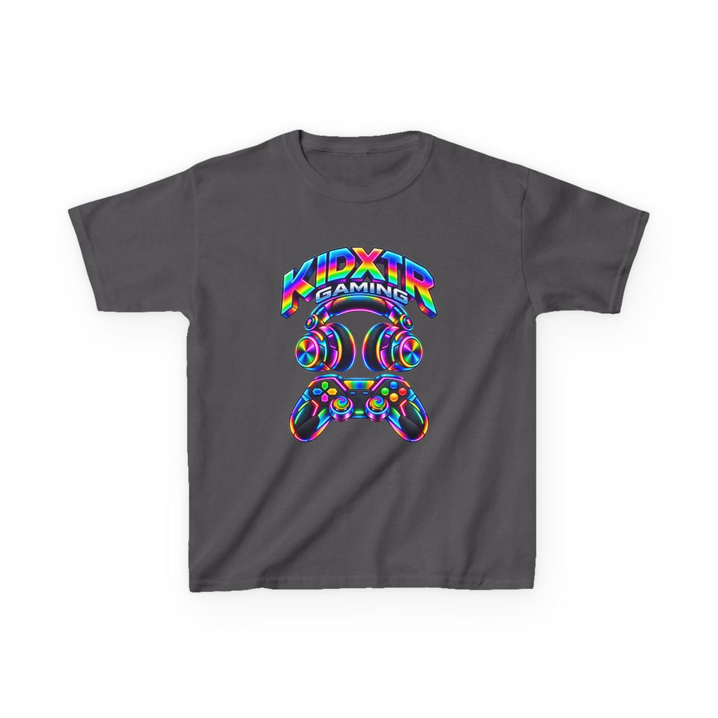Kidxtr™ Kids Gaming T-Shirt — 'Kidxtr Gaming' Neon Controller Graphic Tee
