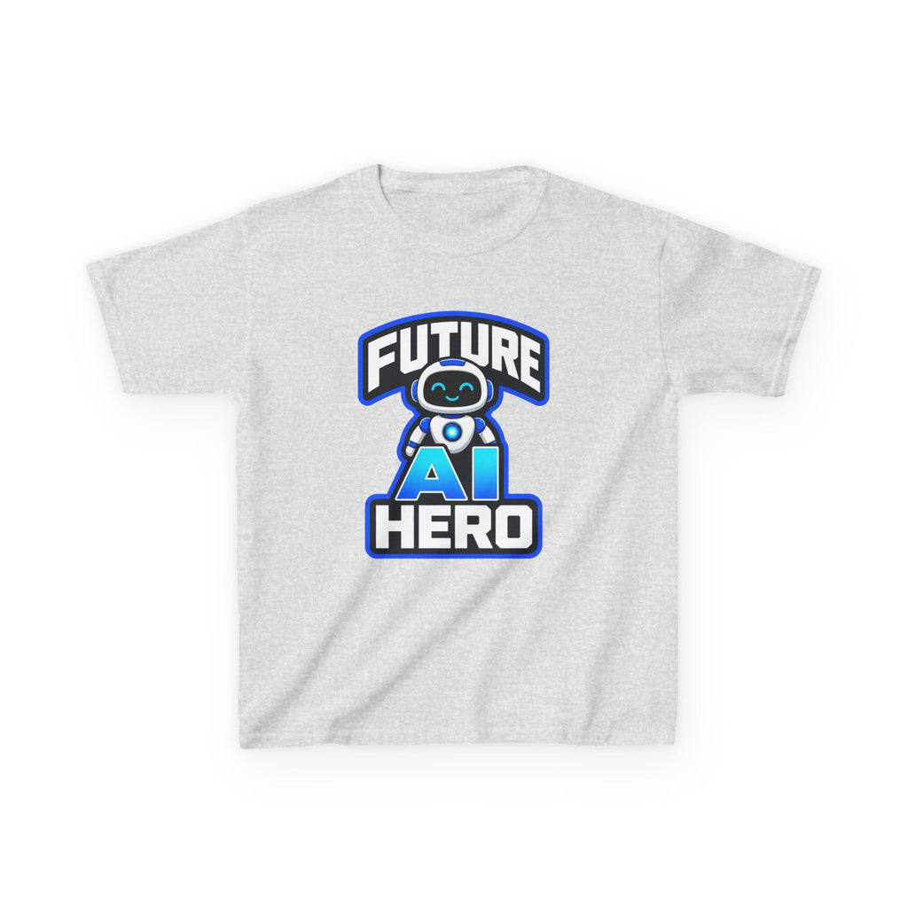 Kids Robot T-Shirt — 'Future AI Hero' STEM Graphic Tee