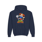 Kidxtr™ Kids Soccer Hoodie — 'Goal Getter' Champion Graphic Hoodie