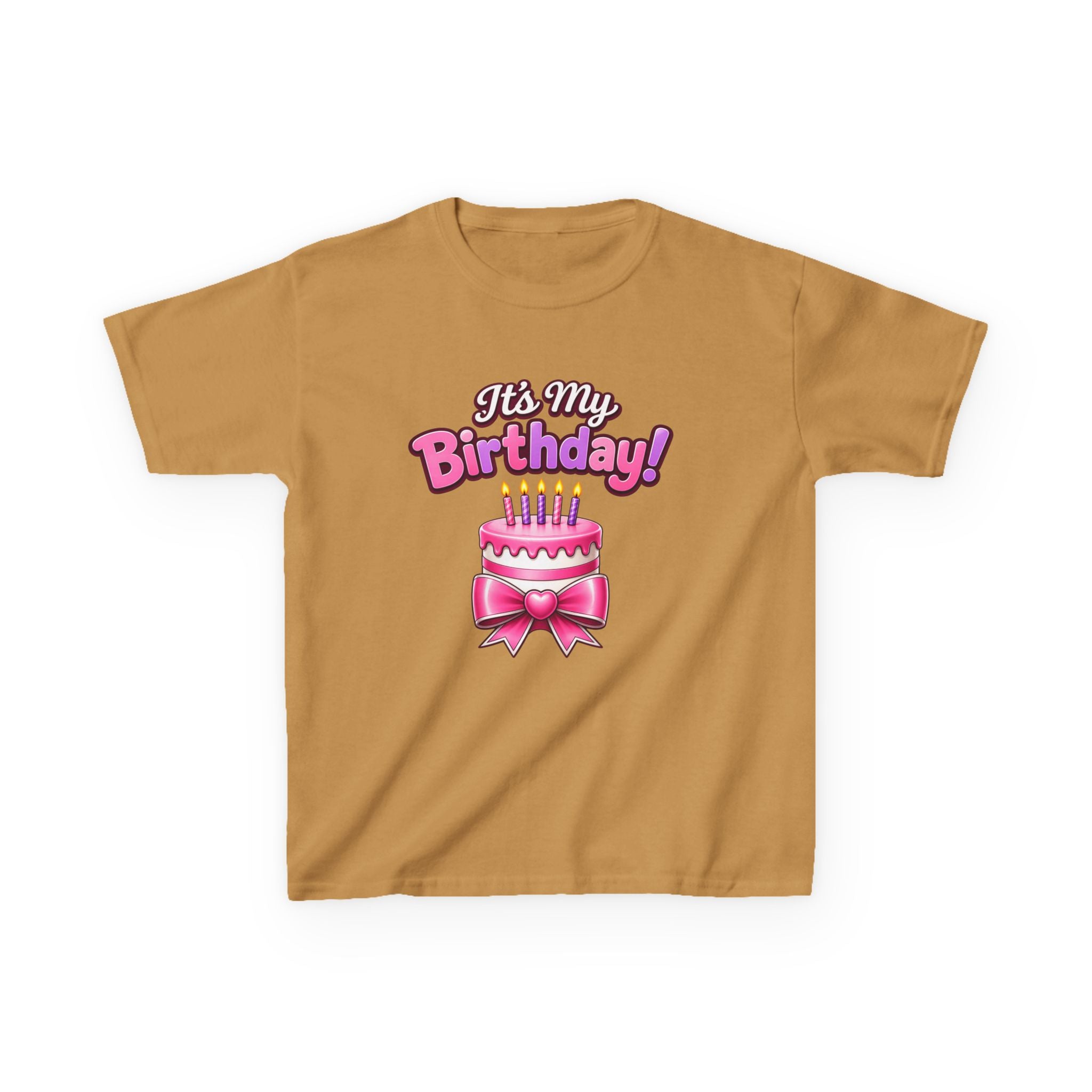 Kids Birthday T-Shirt – Girl Birthday Graphic Tee