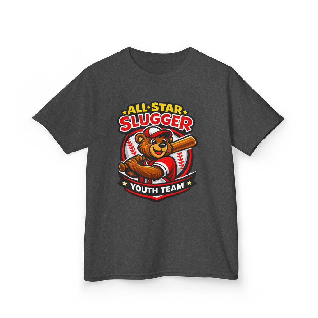 Kids Baseball T-Shirt – All Star Slugger Graphic Tee