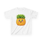 Kids Pineapple T-Shirt — 'So Sweet' Cute Pineapple Face Fruit Graphic Tee