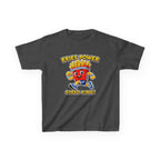 Kids French Fry T-Shirt — 'Fries Power Speed King' Funny Cartoon Graphic Tee
