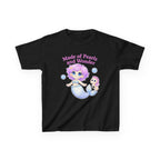 Kids Ocean T-Shirt — 'Make A Splash!' Mermaid & Seahorse Graphic Tee