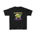 Kids King Cake T-Shirt — 'Catch Me If You Can' Mardi Gras Graphic Tee
