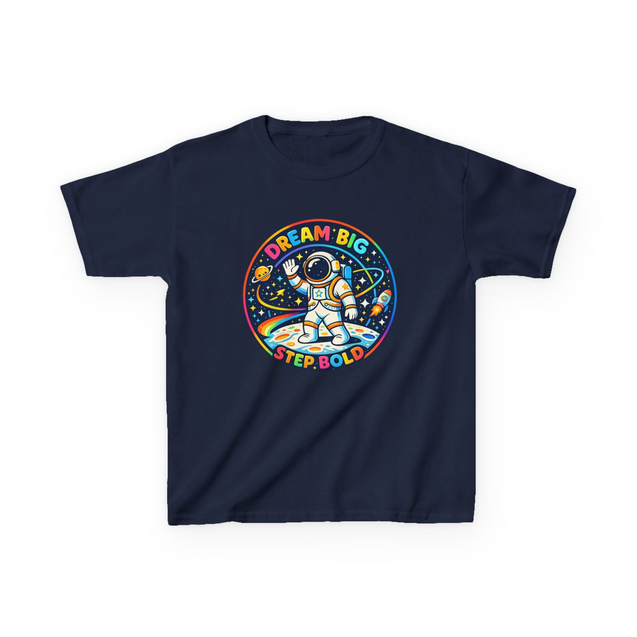 Cartoon Astronaut - Kids T Shirt