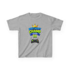 Kids T-Shirt – Birthday Champ Level 11 Unlocked Gaming Tee